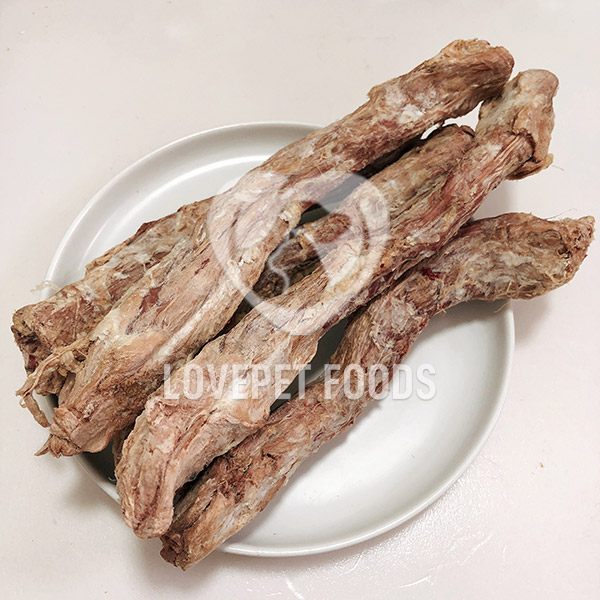 Freeze-dried duck neck