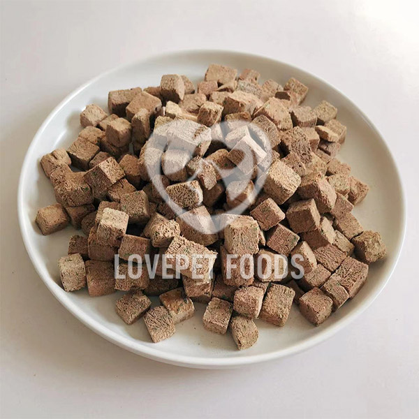 Freeze-dried salmon spinach