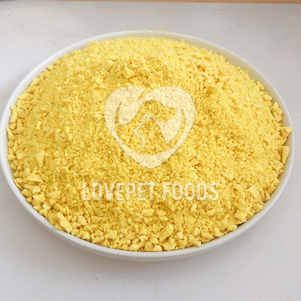 Lyophilized egg yolk foam