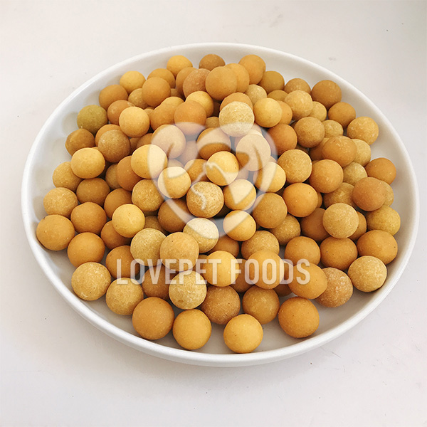 冻干三文鱼蛋黄丸